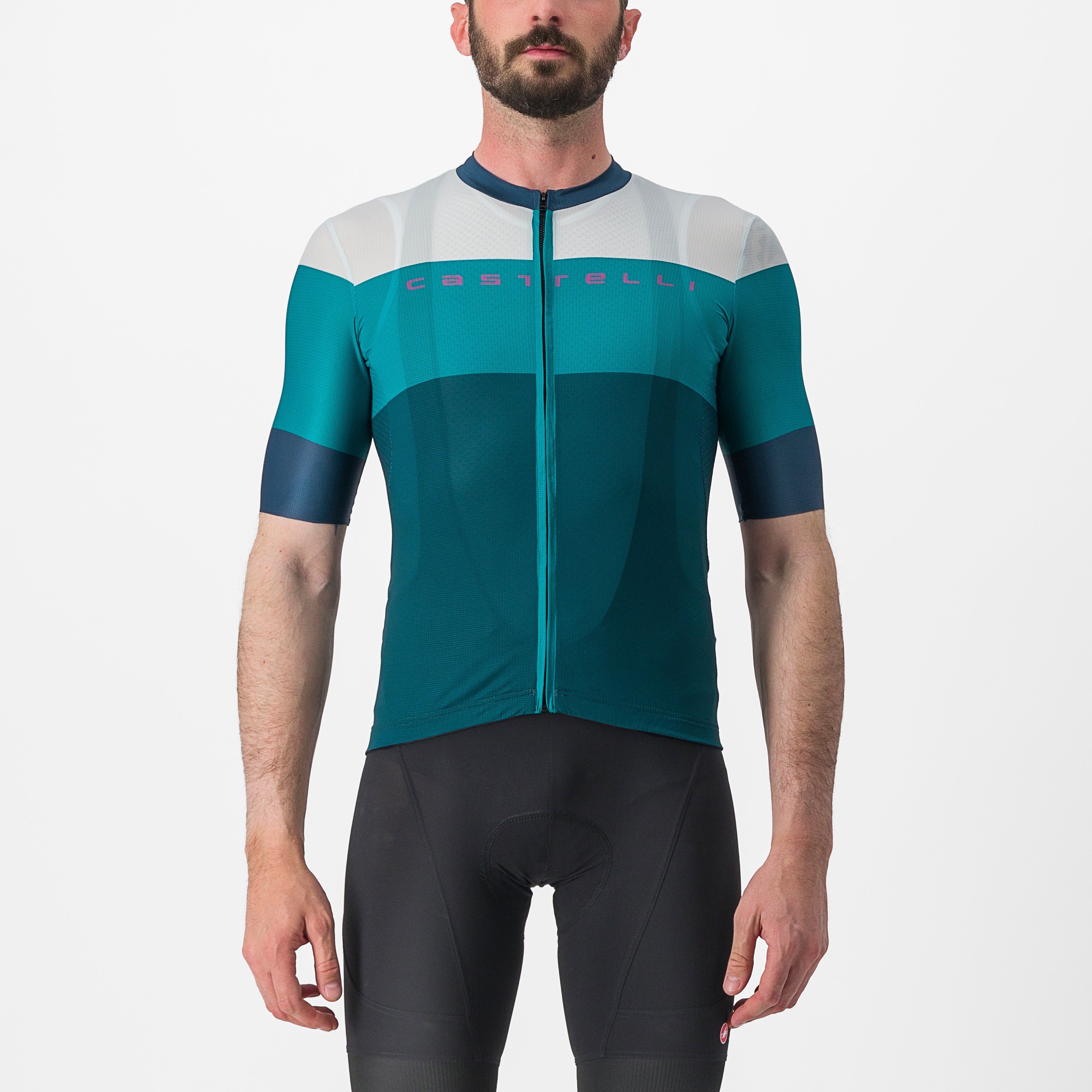 CASTELLI Sezione Men's Jersey - Deep Teal / Quetzal Green – Castelli SA