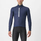 CASTELLI Entrata Thermal Jersey - Belgian Blue / Silver Gray