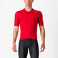 CASTELLI Espresso Men's Jersey - Rich Red / Deep Bordeaux