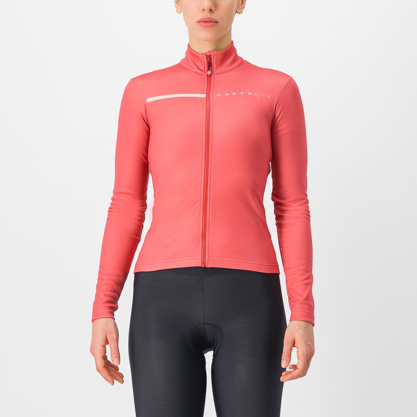 CASTELLI Sinergia 2 Women's FZ Jersey - Mineral Red