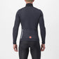 CASTELLI Entrata Thermal Jersey - Light Black / Red