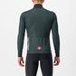 CASTELLI Entrata Thermal Jersey - Rover Green /  Black