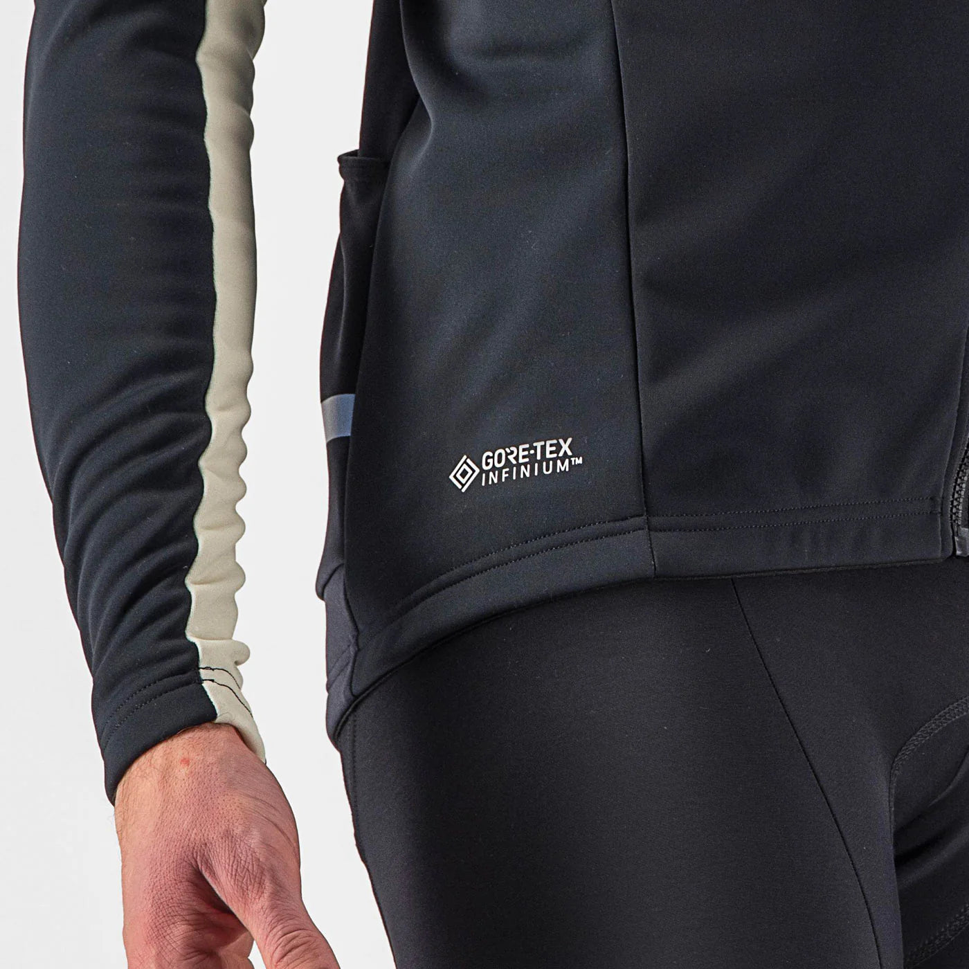 CASTELLI Mortirolo 6S Jacket - Light Black / Charcoal / Silver Reflex