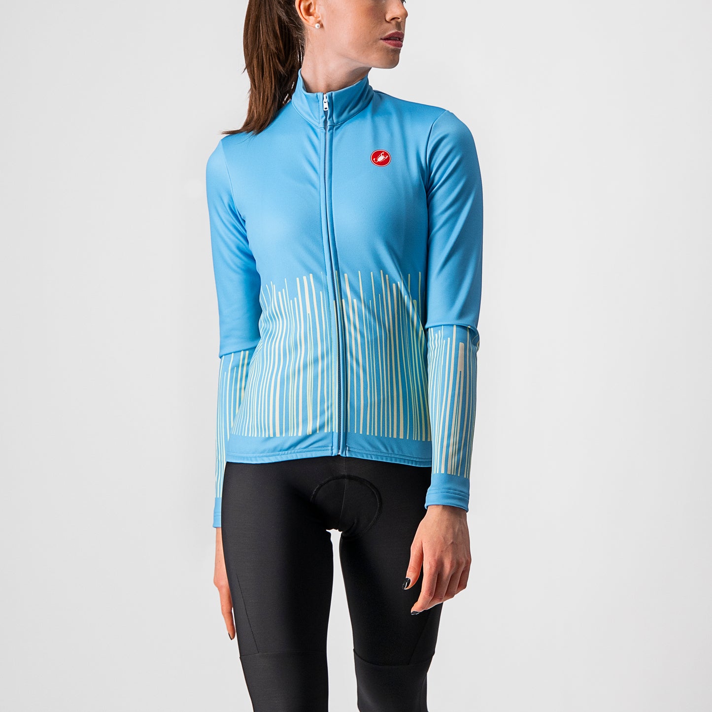 CASTELLI Sorpresa Long Sleeve Women's Jersey Light Blue