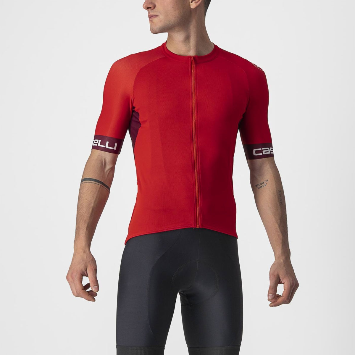 CASTELLI Entrata VI Jersey - Red / Bordeaux - Ivory – Castelli SA